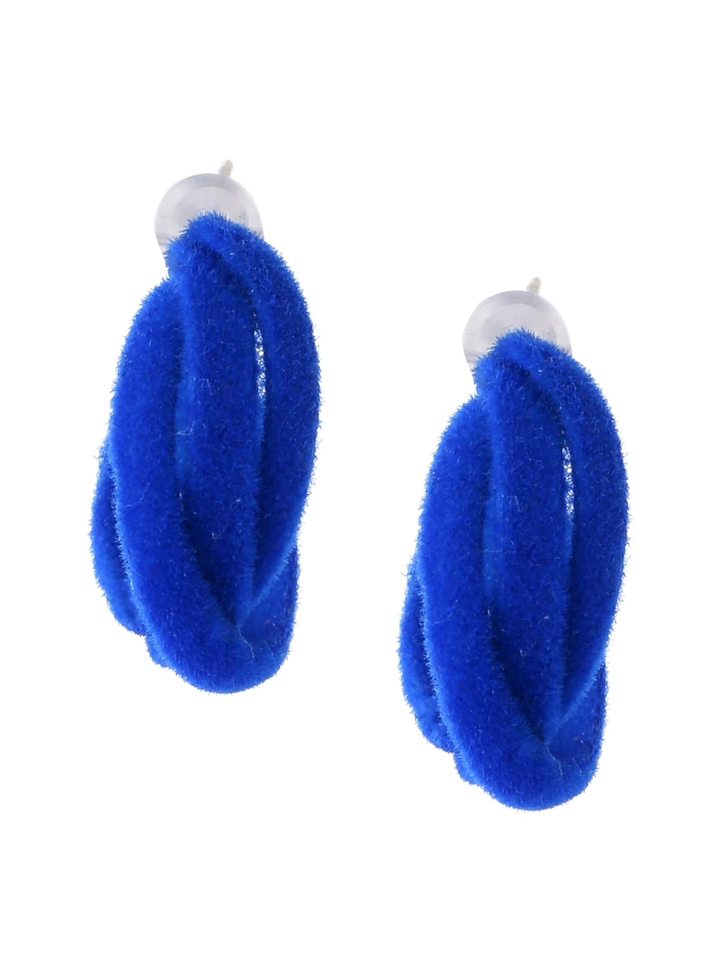 unwind Floral Blue Earrings - Ideal for special occasions