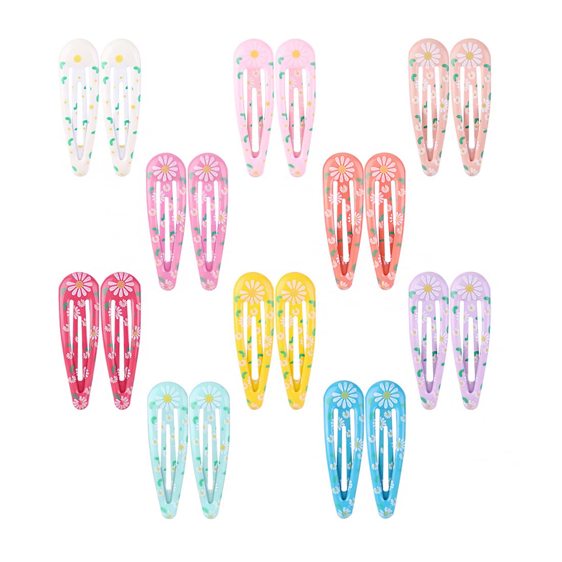 Yellow Chimes hair clips - great for everyday use