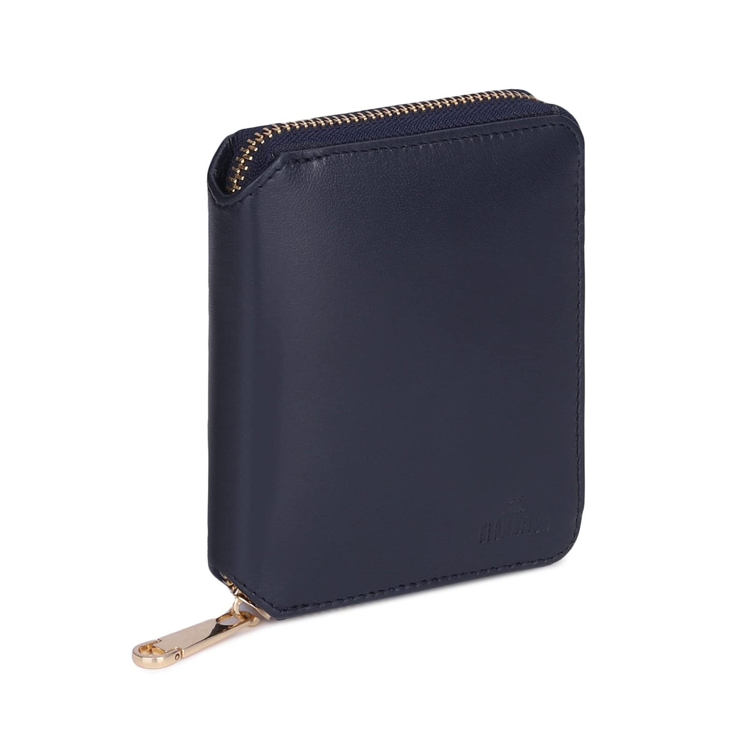 Clownfish Zia wallet - sleek design in blue color