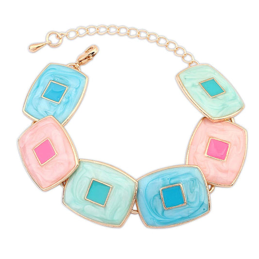 Yellow Chimes Bracelet - Dazzling Fashion Statement for Parties
