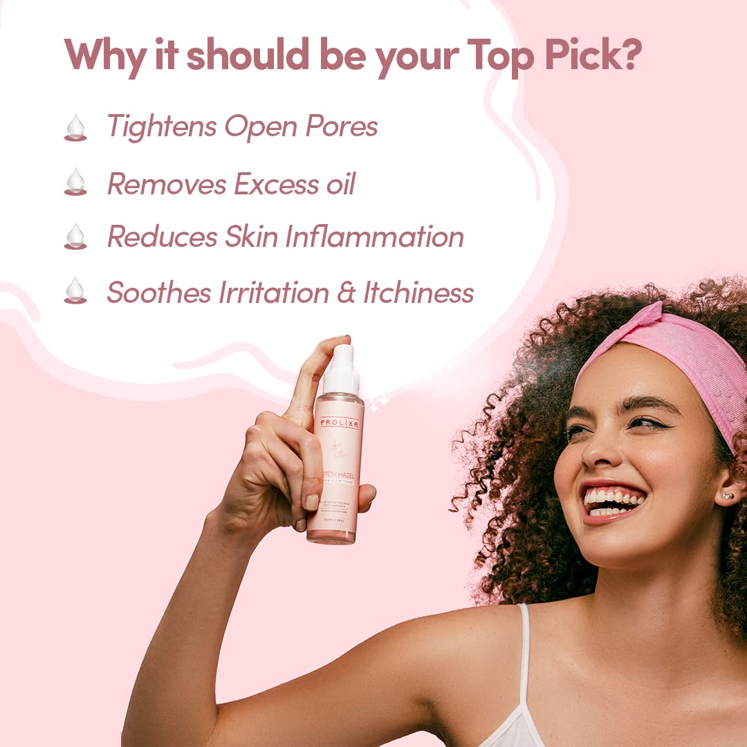 Prolixr Witch Hazel Toner - Pore Reducing Solution
