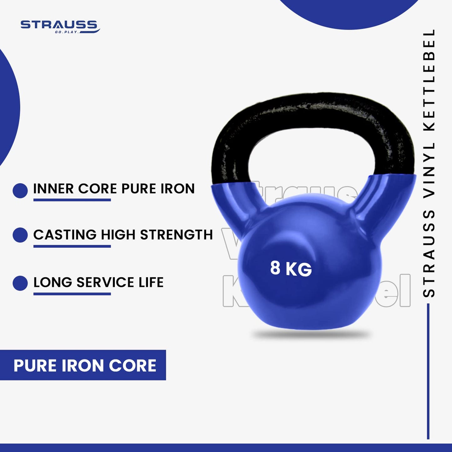 Strauss kettlebell - Pilates workout equipment