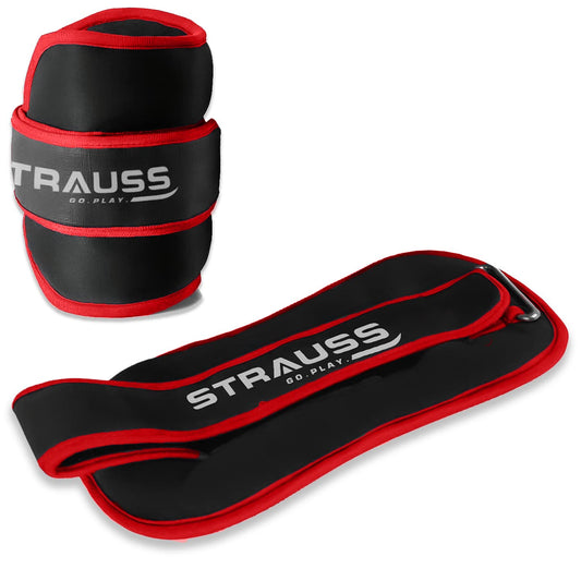 Strauss ankle weights - versatile workout accessory