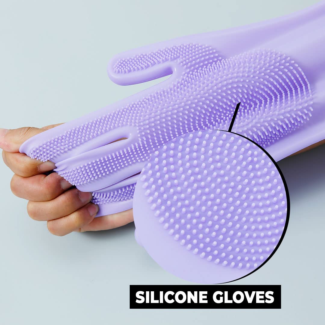Kuber Multi-Purpose Silicon Gloves - Durable heat resistant gloves