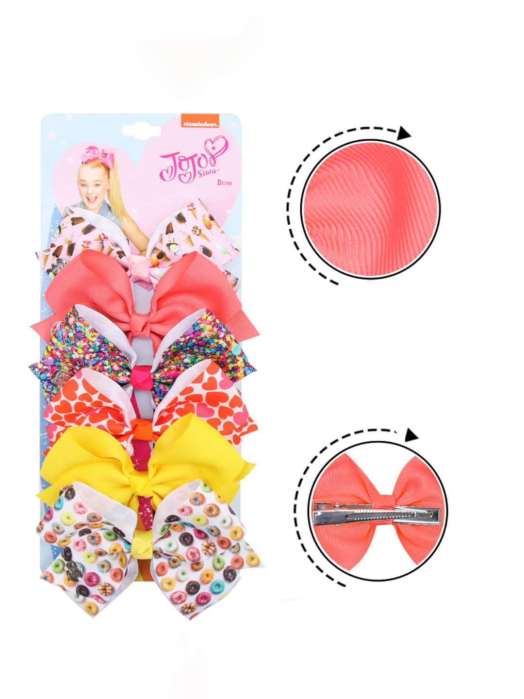 Yellow Chimes Melbees Hair Clips - Multicolor clips for toddlers