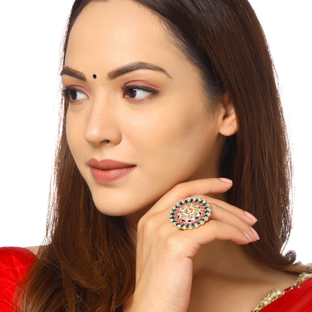Yellow Chimes Adjustable Rings Pack - Stylish additions for outfits