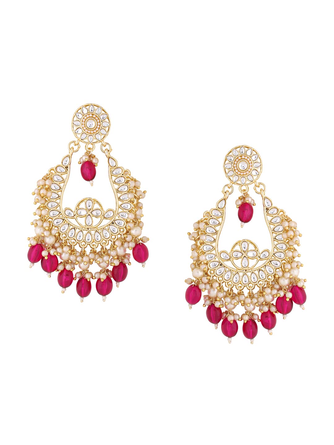 Yellow Chimes Elegant Earrings - Lightweight for all-day wear