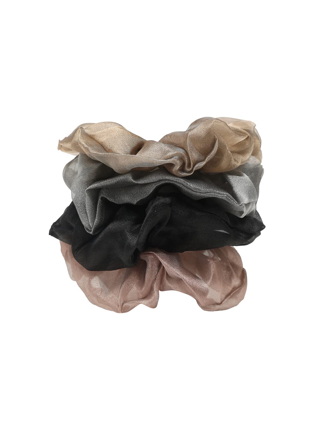 Yellow Chimes hair scrunchies - vibrant colors for hairstyles