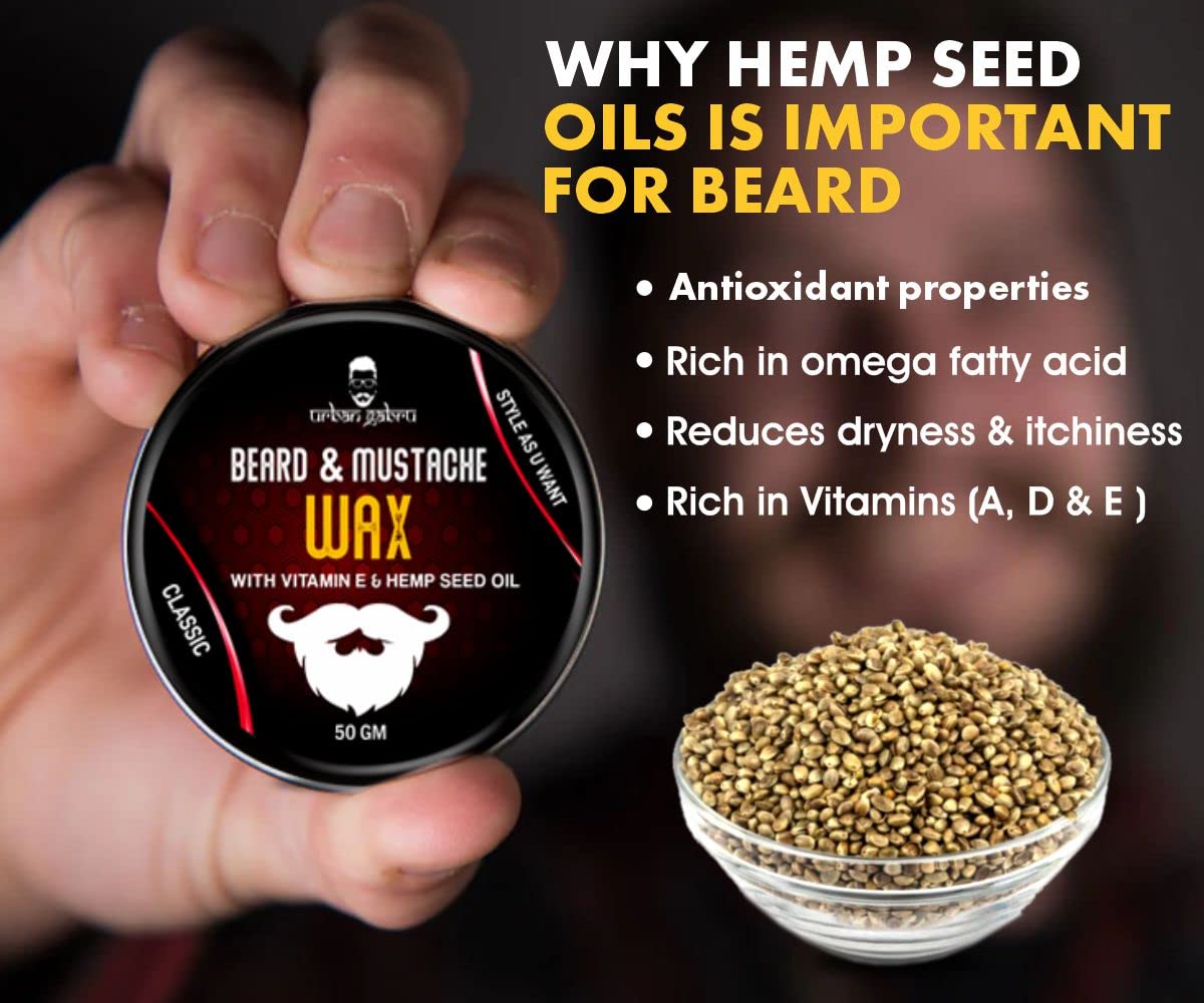 UrbanGabru beard wax - Strong hold for mustaches