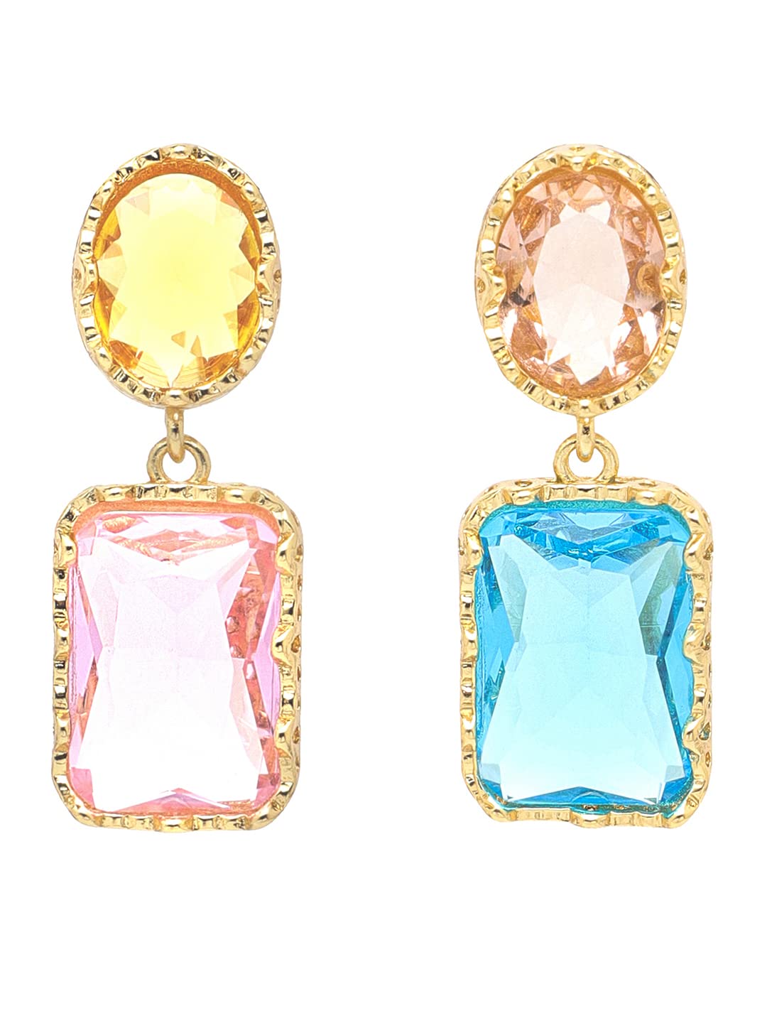 Yellow Chimes elegant earrings - versatile jewelry for women