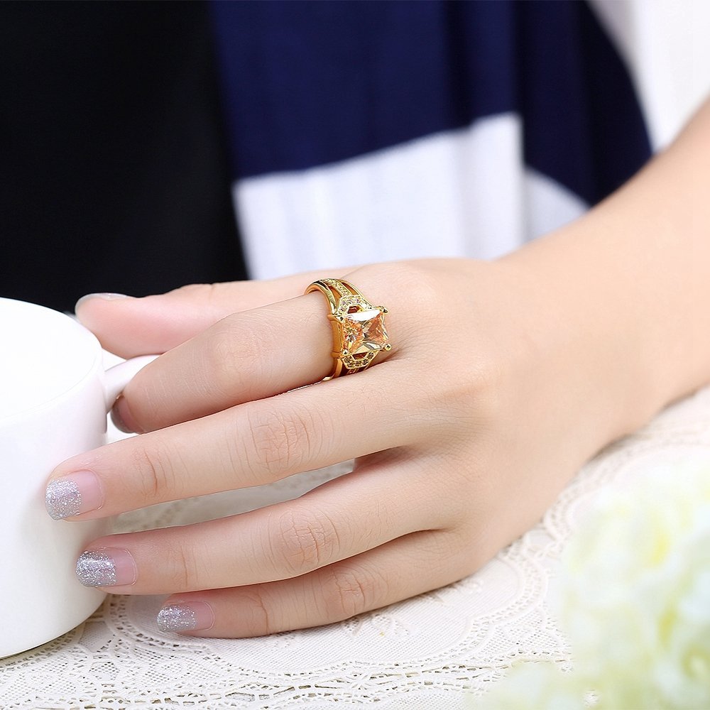 Yellow Chimes women's ring - fashionable accessory for daily wear