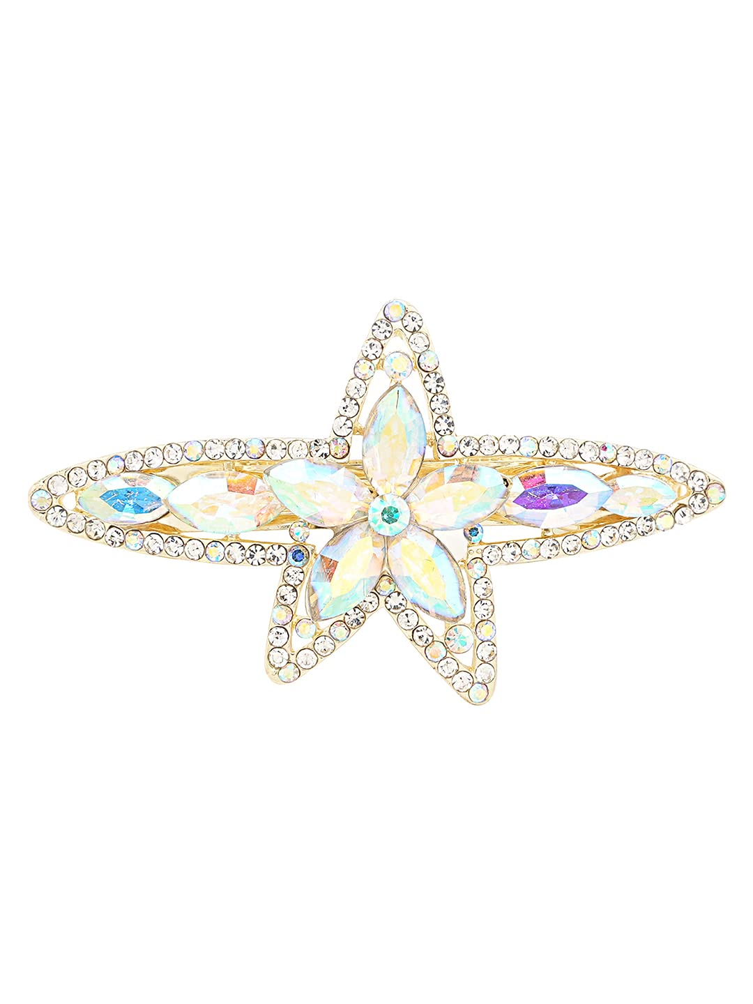Yellow Chimes ladies hair clips - enhances hair fashion