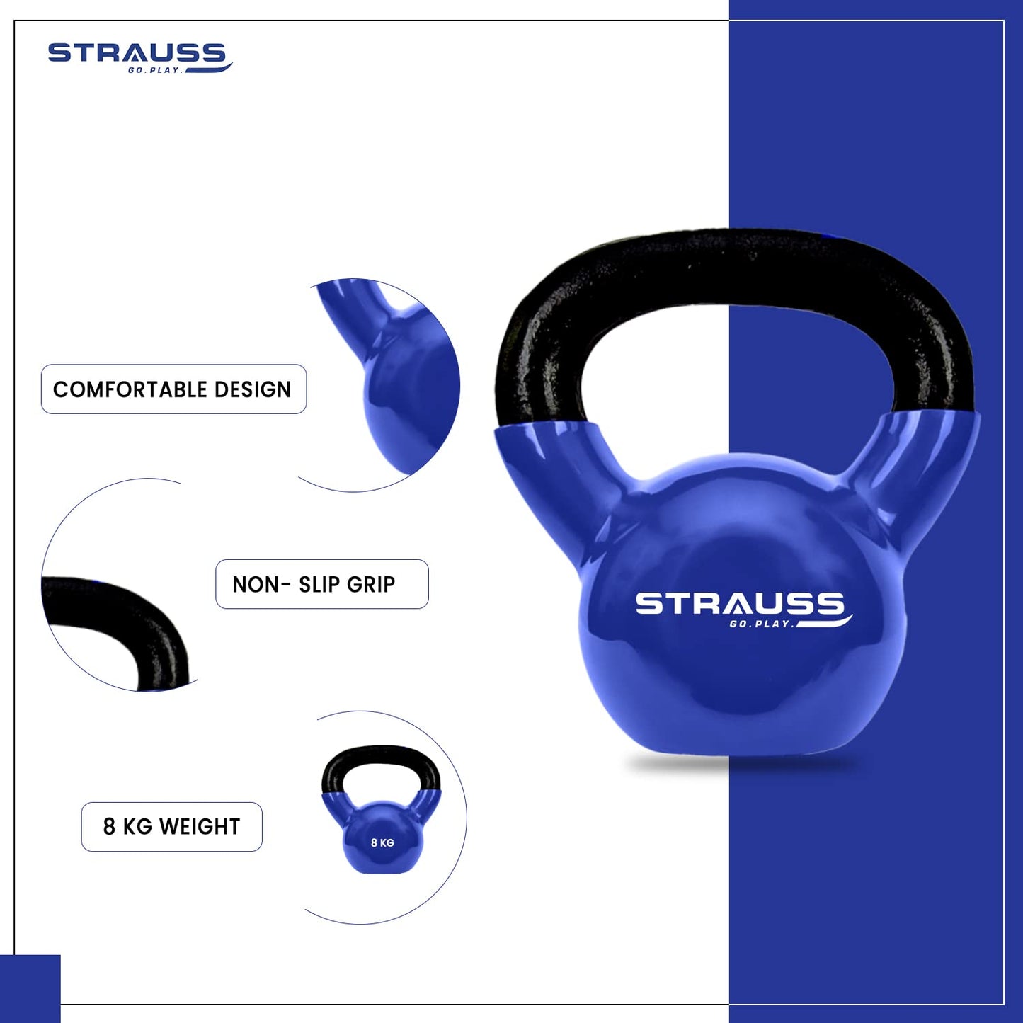 Strauss kettlebell - Compact exercise solution
