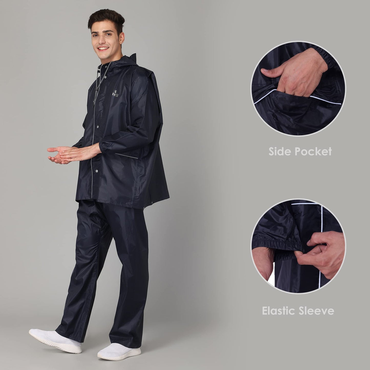 Clownfish Charles Jacket - Adjustable hood feature