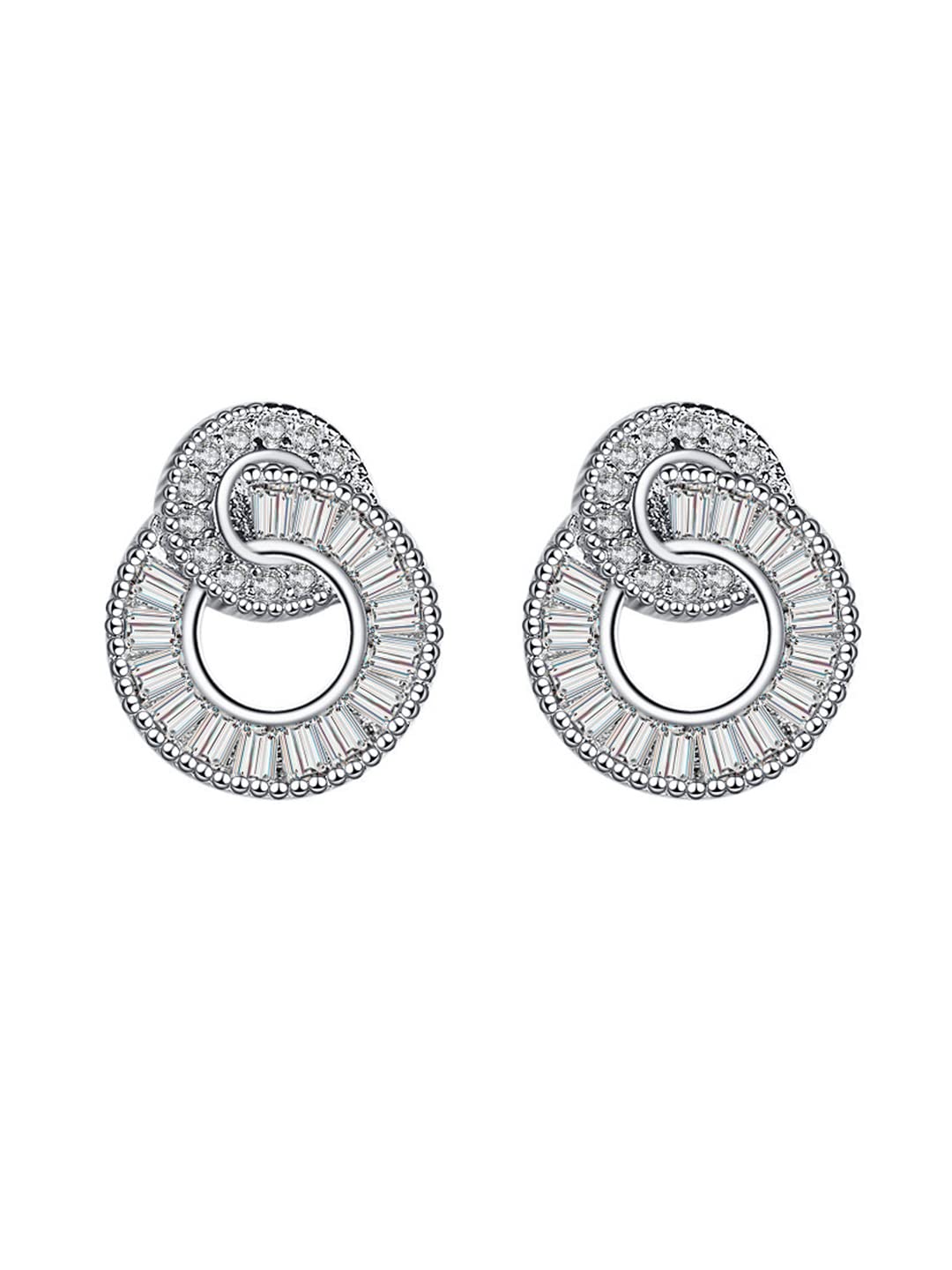 Yellow Chimes silver earrings - glamorous evening wear