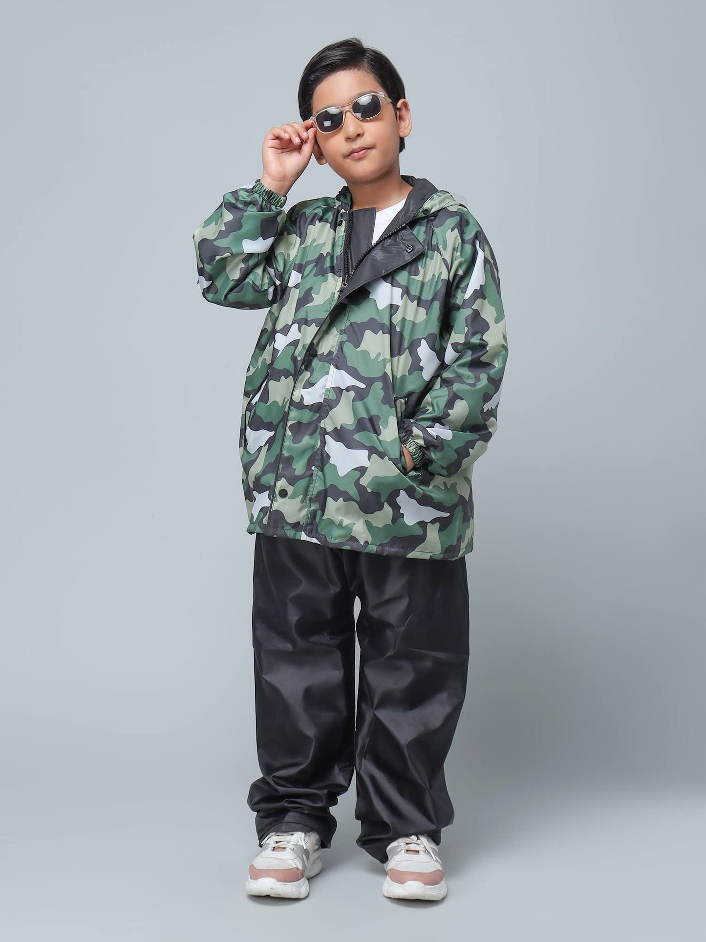 Clownfish Children's Waterproof Raincoat - Casual Outings