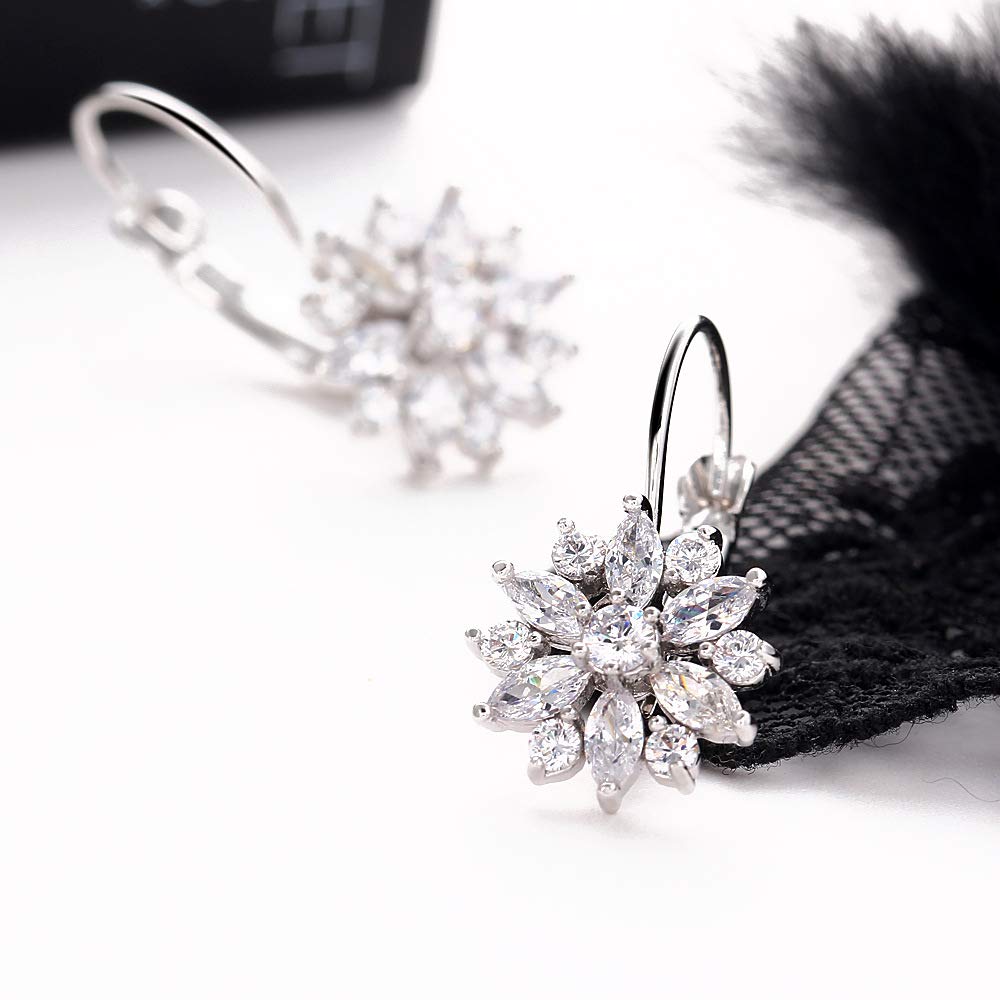 Yellow Chimes floral earrings - elegant gift choice