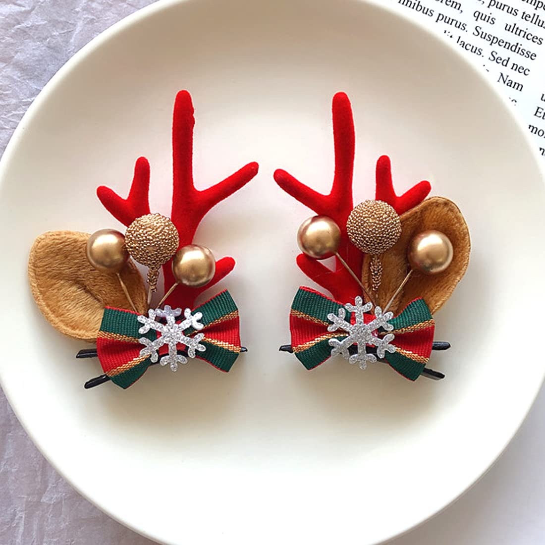 Yellow Chimes Melbees Hair Clips - Holiday Gatherings