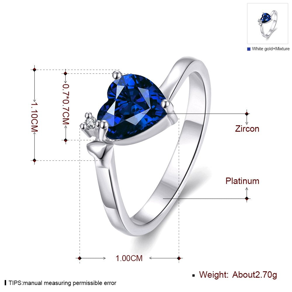 Yellow Chimes Austrian Crystal Ring - Fashion Jewelry