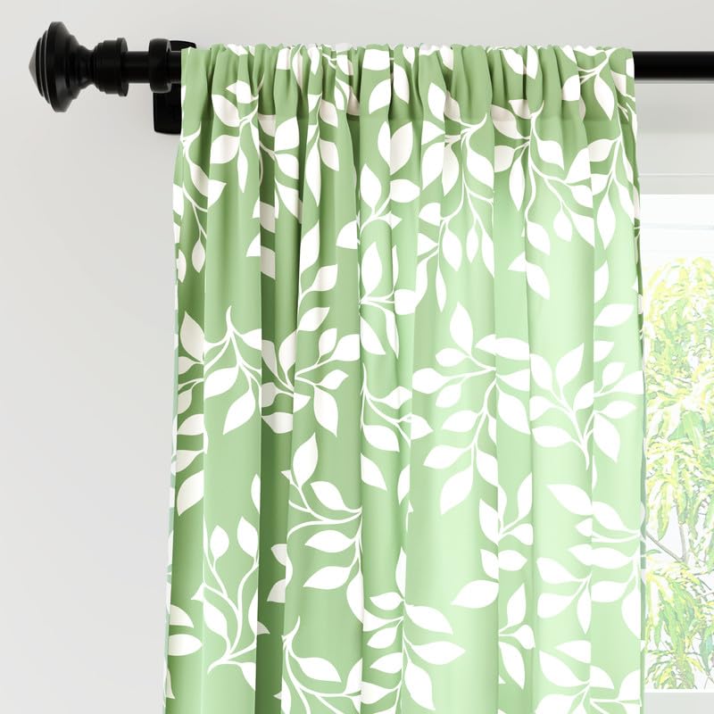 Encasa sheer window curtains - perfect for dining room