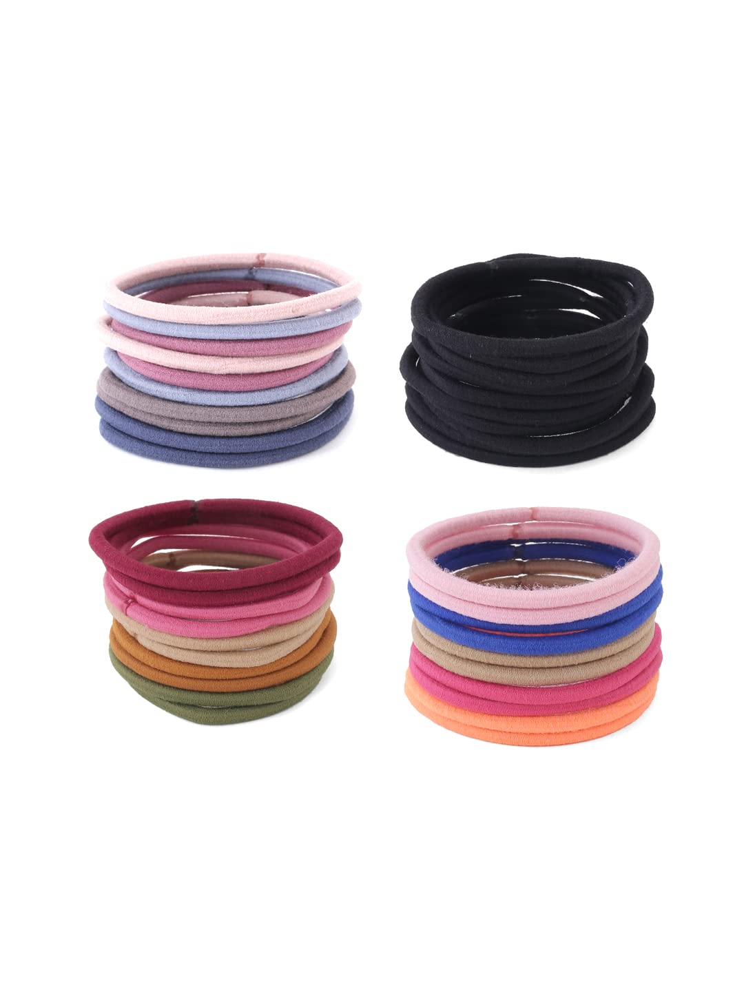 Yellow Chimes hair ties set - gifting option for girls