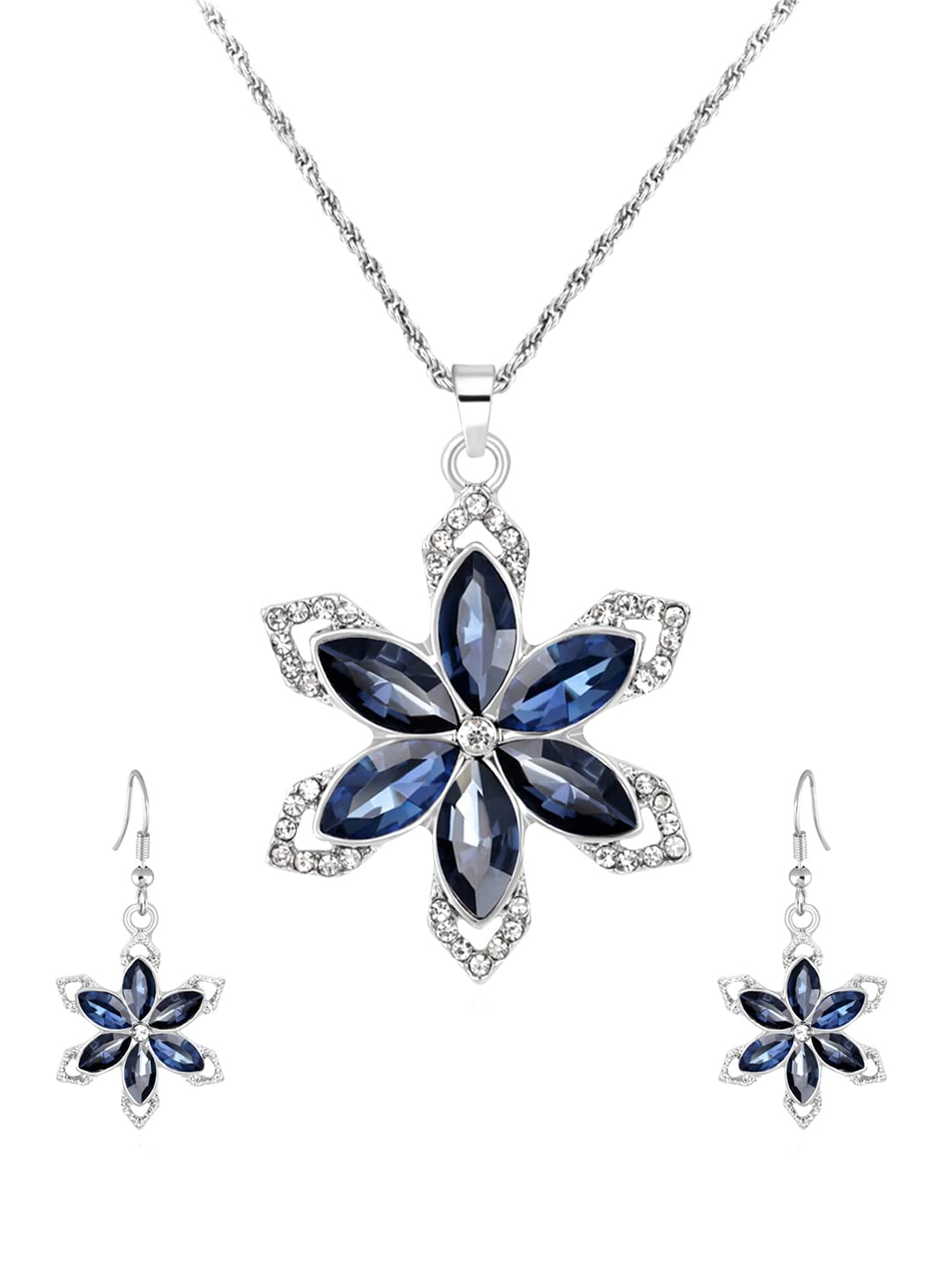 Yellow Chimes Contemporary Floral Pendant - Fashion Statement