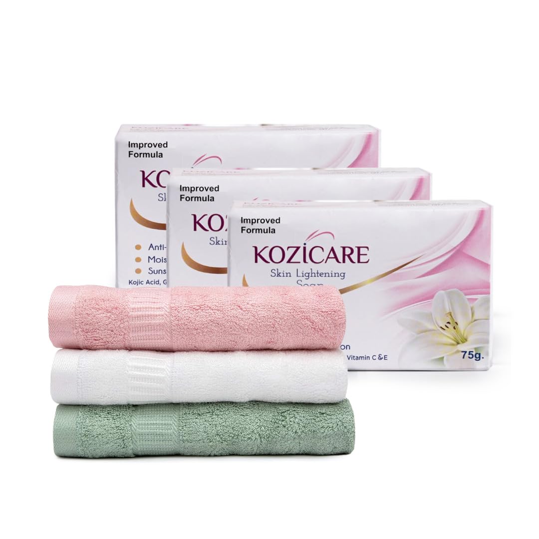 Kozicare microfiber bath towel - gentle touch for skin
