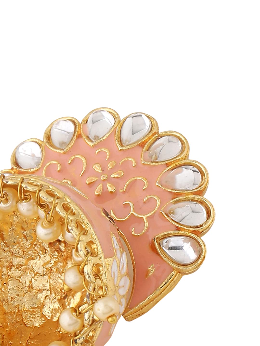 Yellow Chimes Traditional Jhumka - Ideal for ethnic wear
