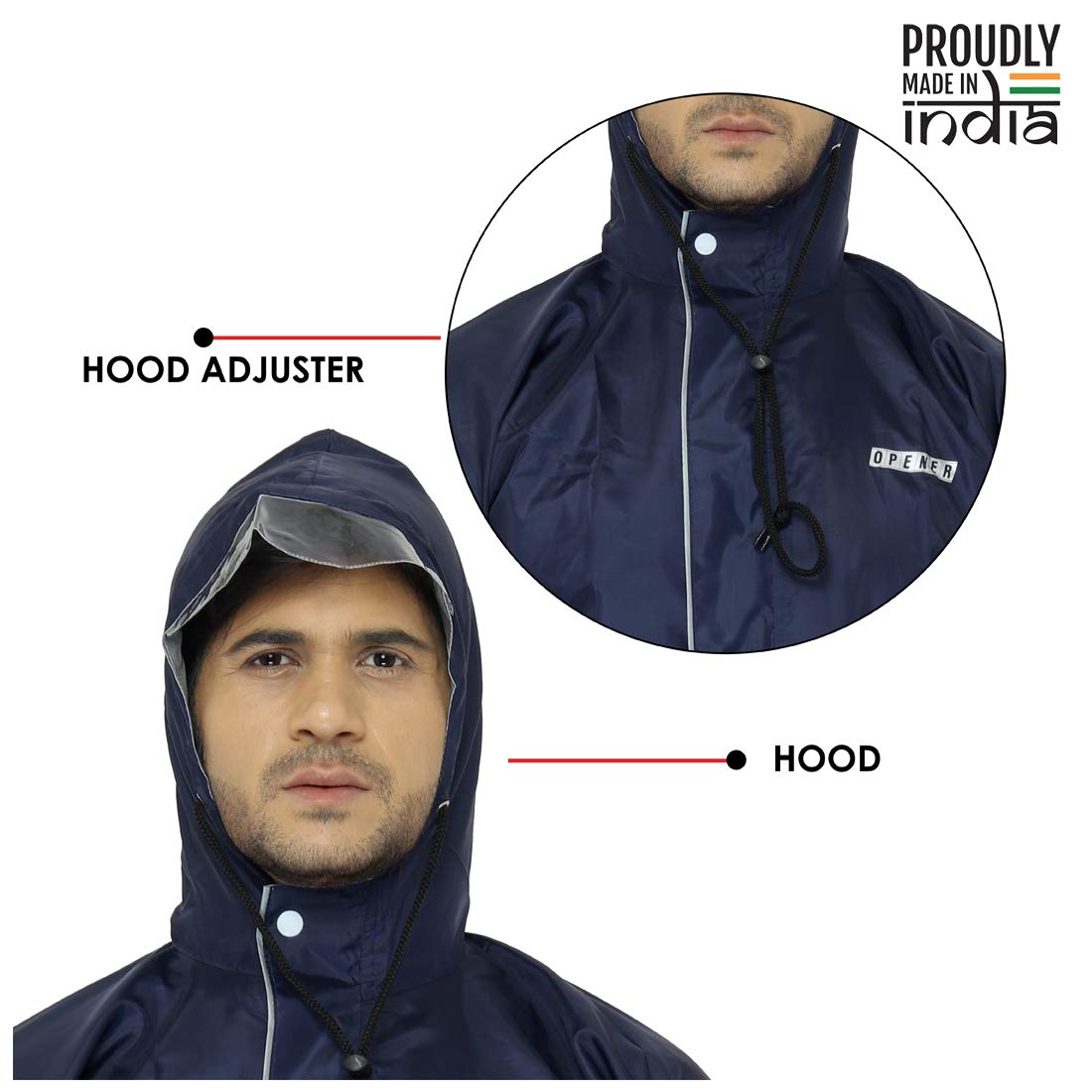 Clownfish Reversible Raincoat - Stylish Rain Gear