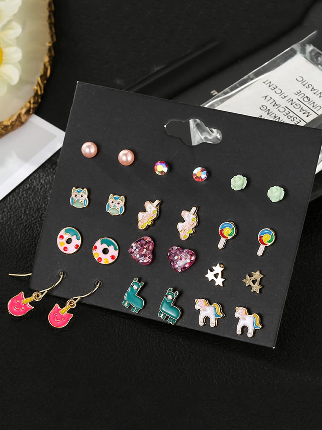 Melbees multi-color earrings - versatile daily wear