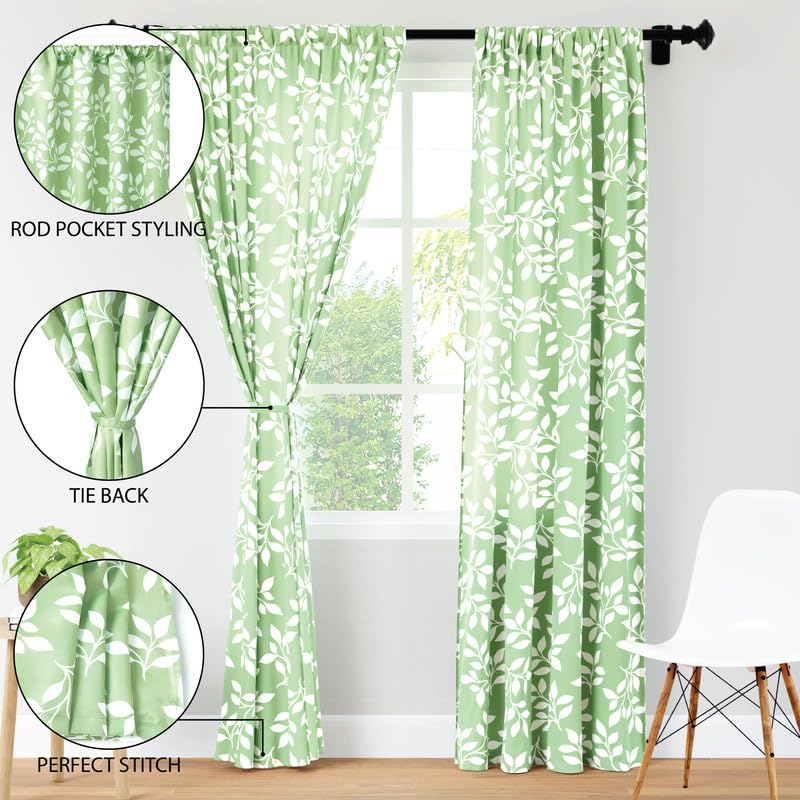 Encasa polyester door curtain - stylish living room accessory