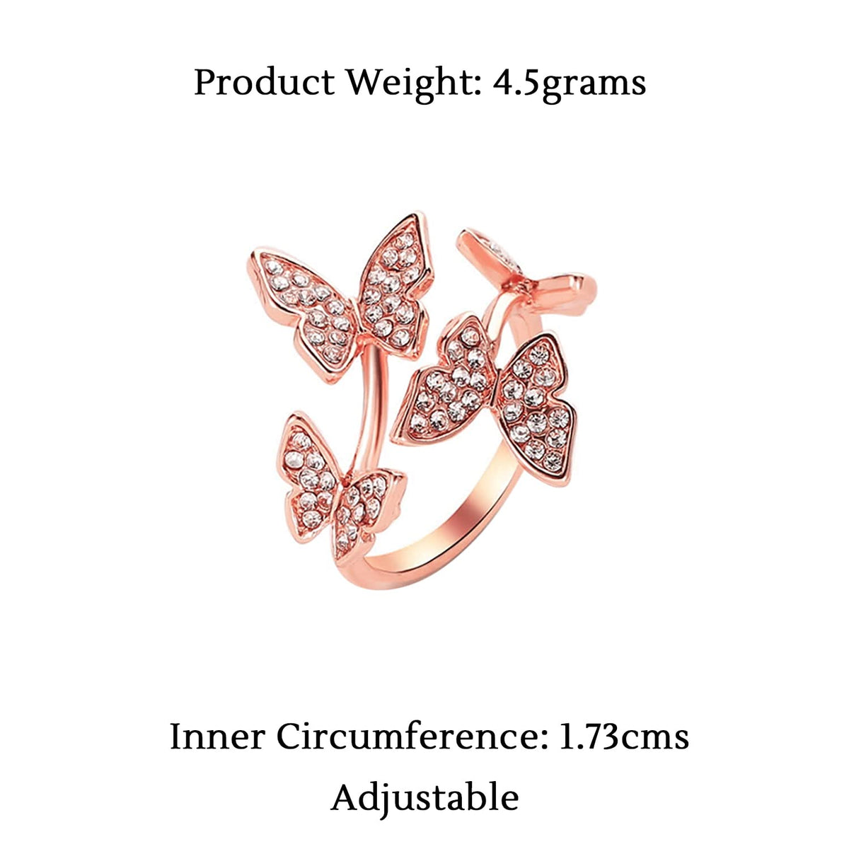 Yellow Chimes Women Ring - Sparkling accessory for girls