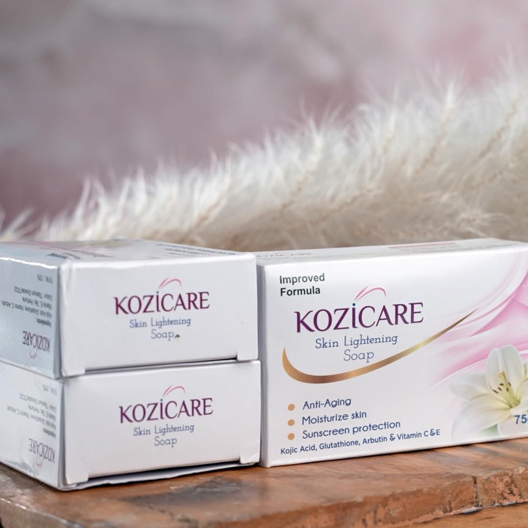 Kozicare skin lightening soap - daily skincare routine