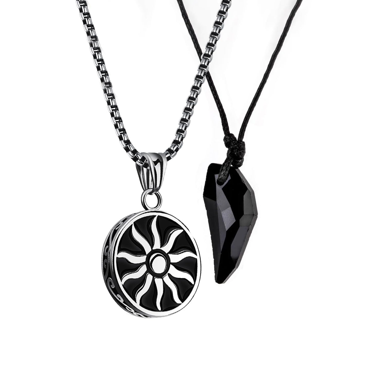 Yellow Chimes men's pendant set - Stylish addition to any outfit