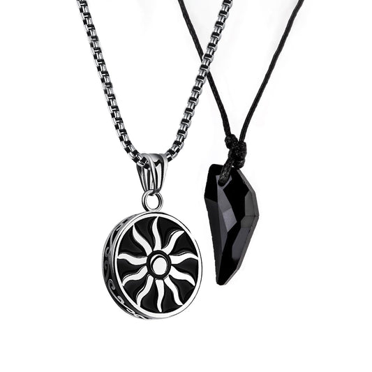 Yellow Chimes men's pendant set - Stylish addition to any outfit
