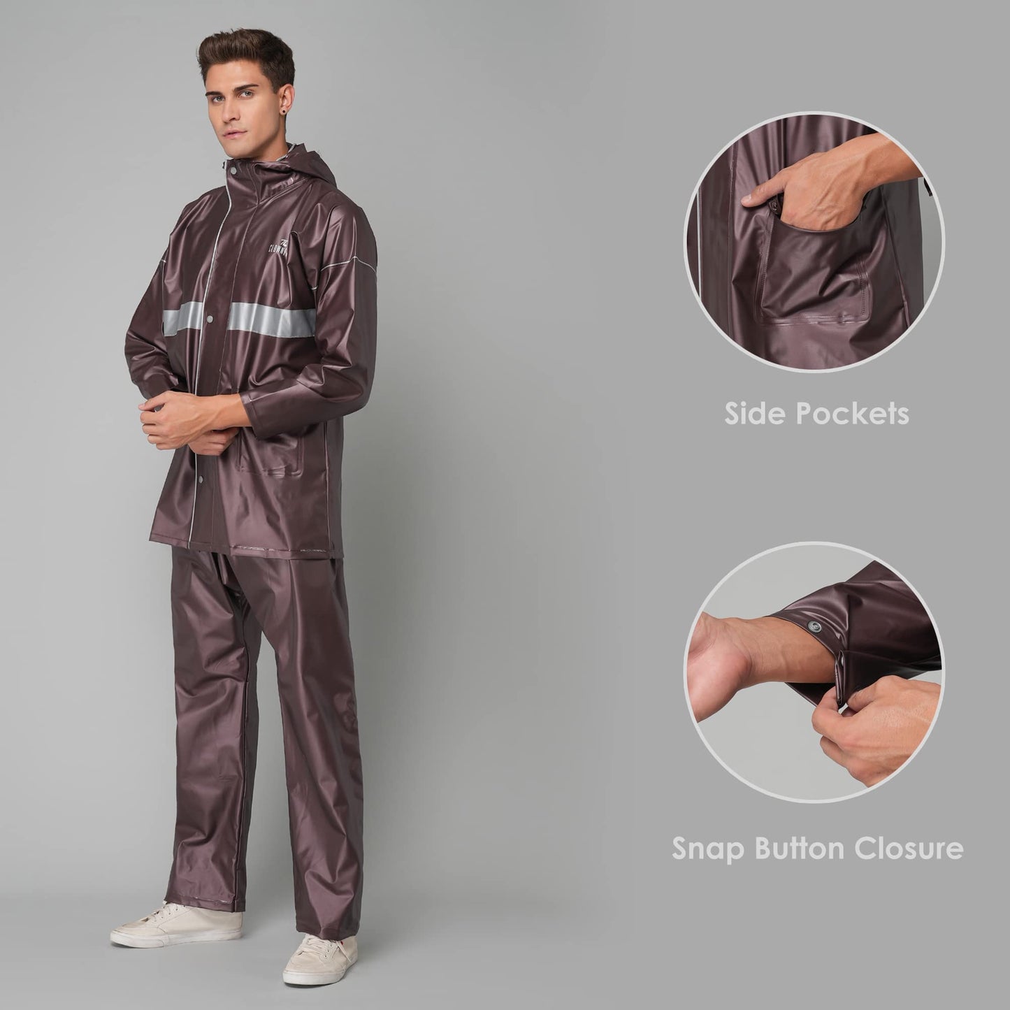 Clownfish rainwear - Designed for safety in low light