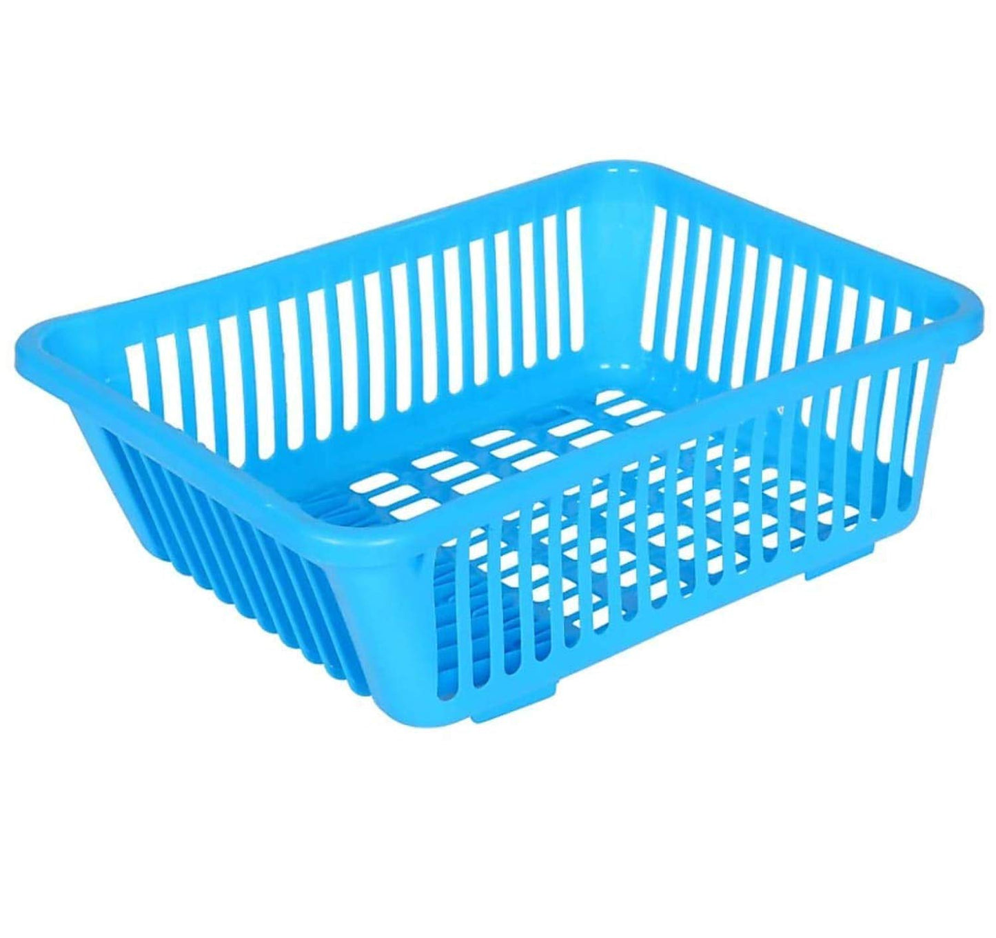 Kuber Industries blue dish rack - outdoor picnic setup