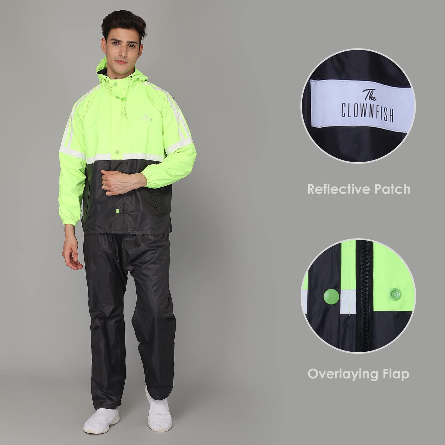 Clownfish waterproof rainwear - evening travel