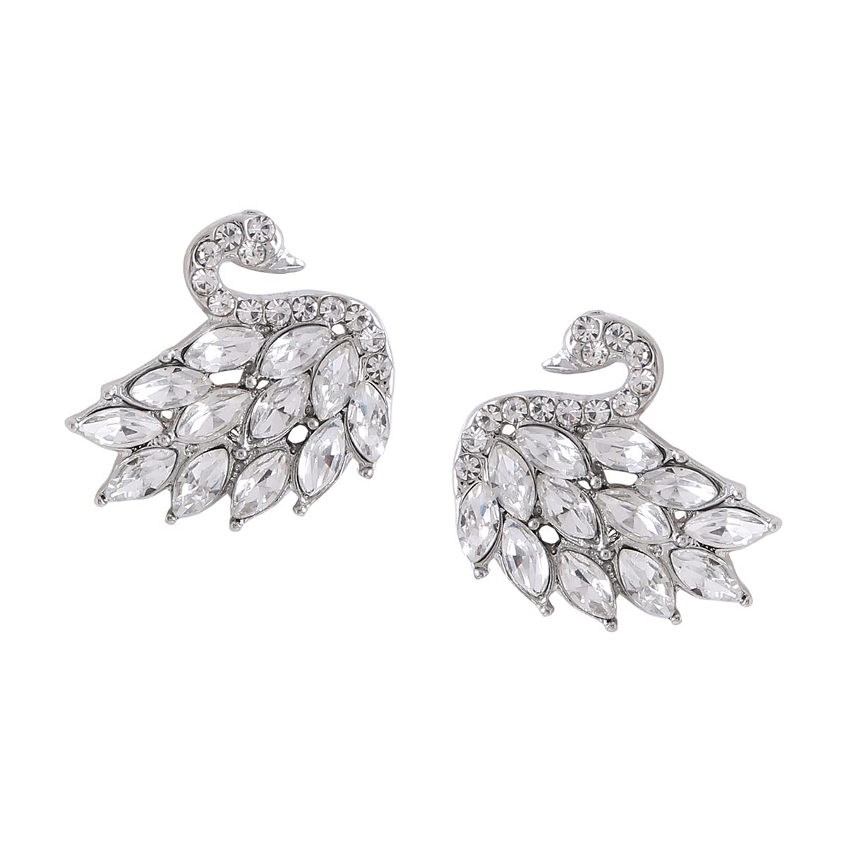 Yellow Chimes Lightweight Duck Earrings - Evening Wear