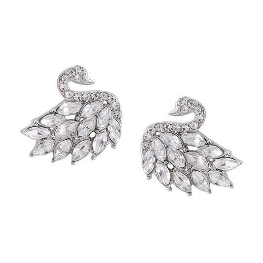 Yellow Chimes Lightweight Duck Earrings - Evening Wear