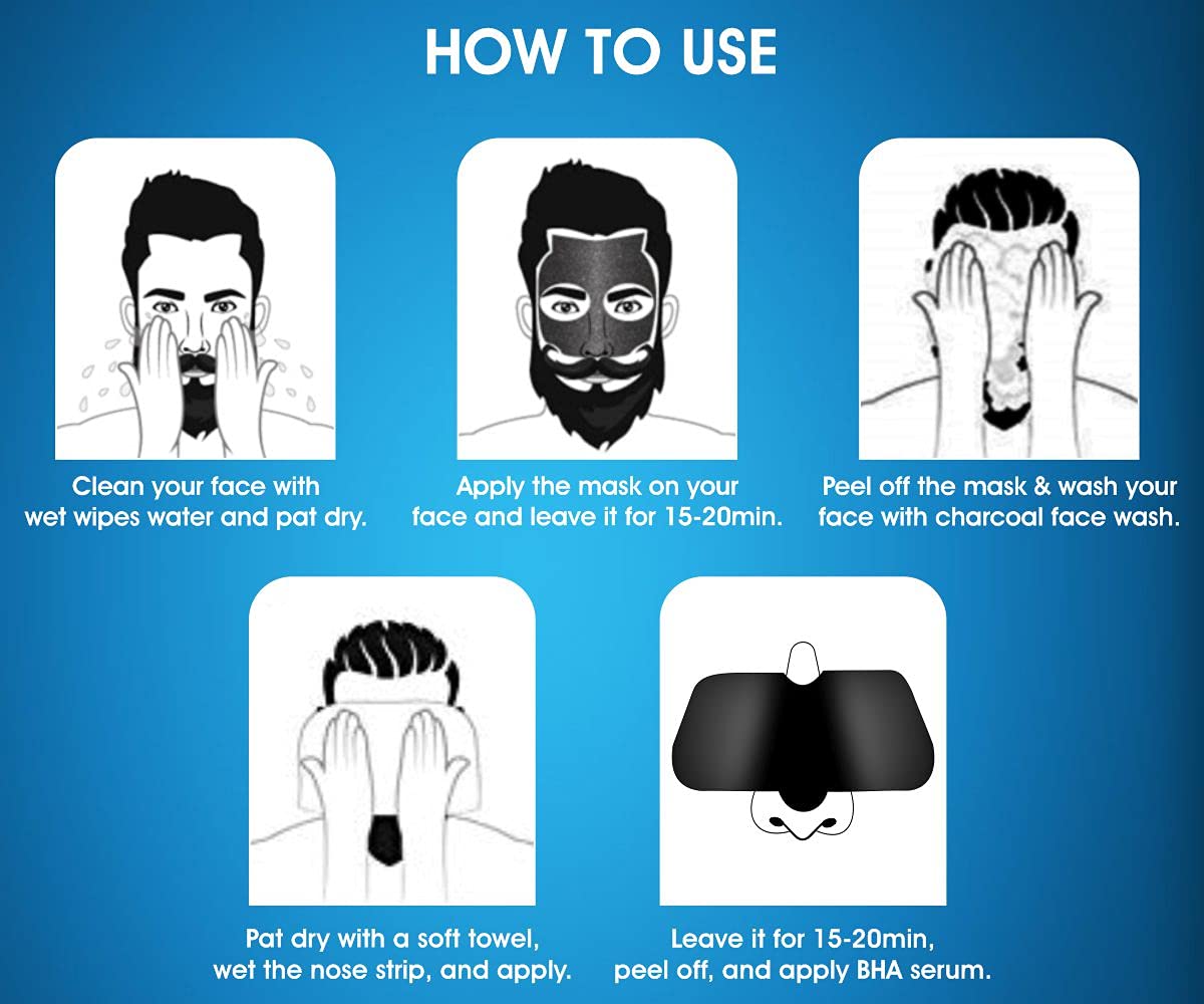 Urban Gabru Charcoal Mask - Rejuvenating skin care