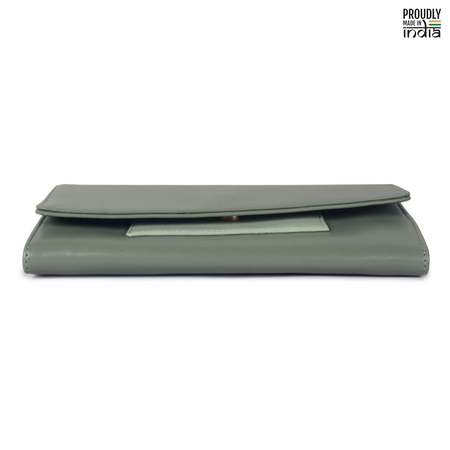 Clownfish Gracy wallet - elegant olive green color