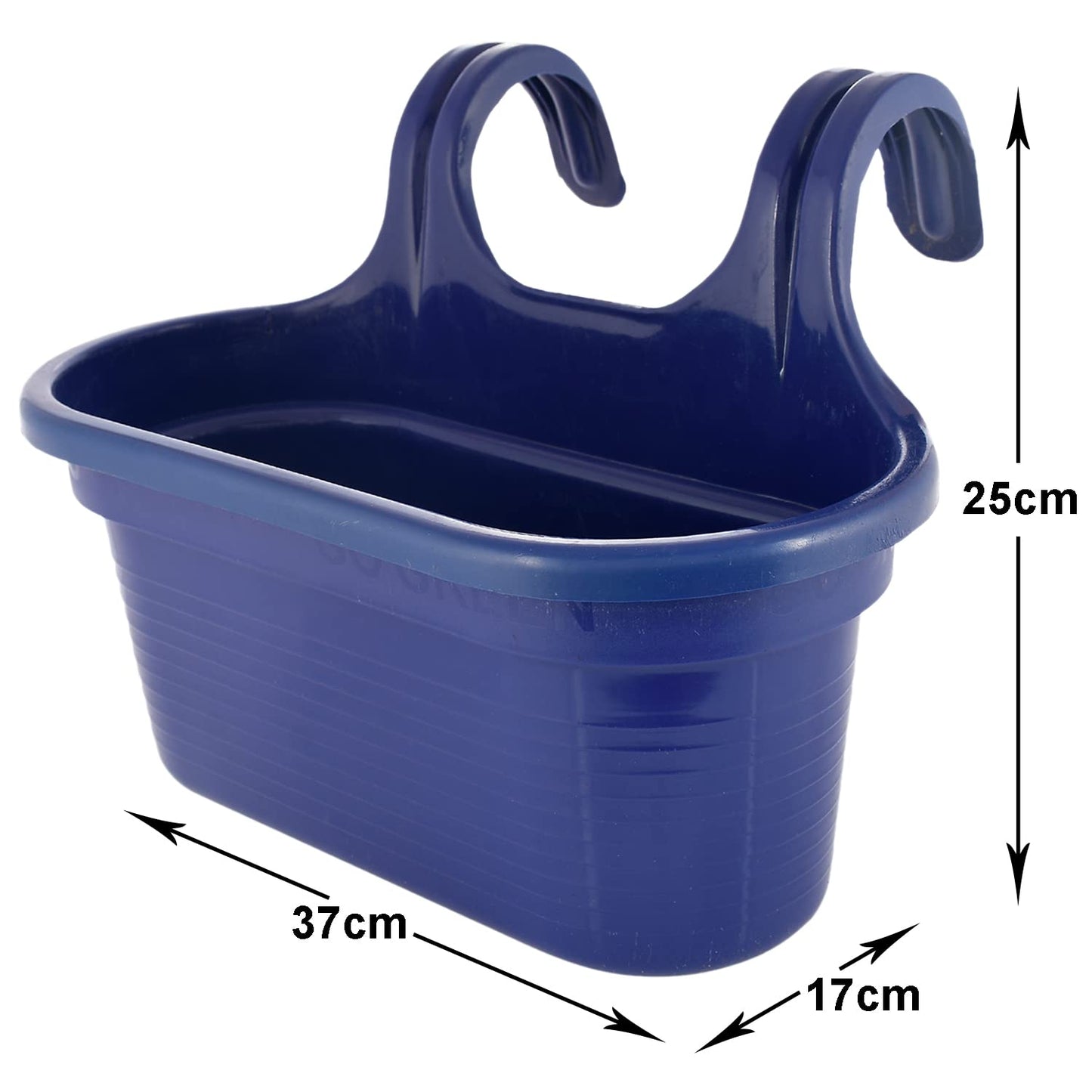 Kuber Industries double hook planter - outdoor garden use