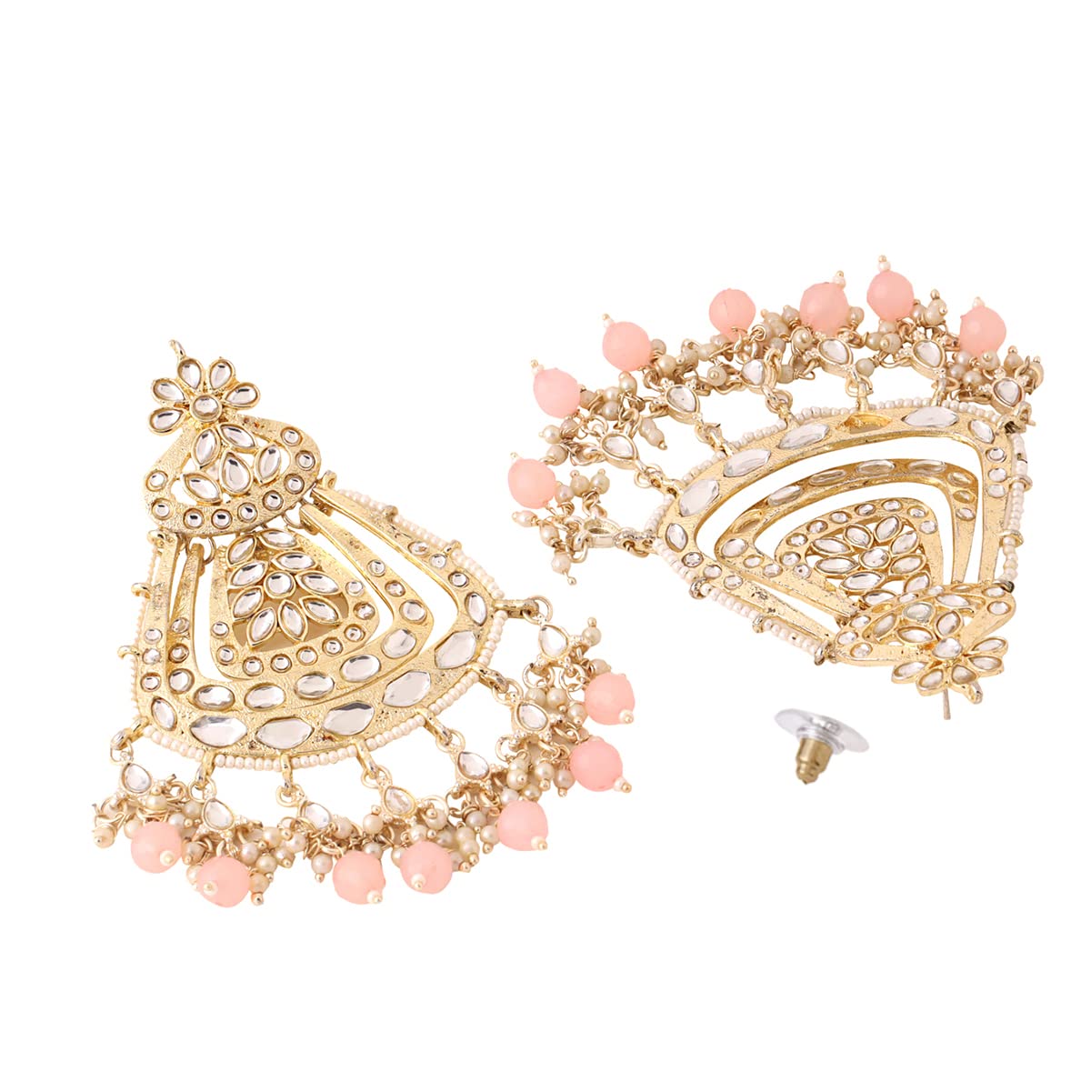 Yellow Chimes earrings - Stylish look for festive occasions