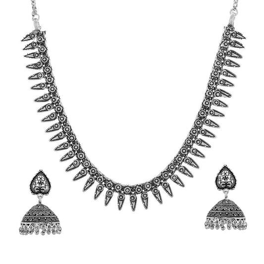 Yellow Chimes tribal style necklace - For women