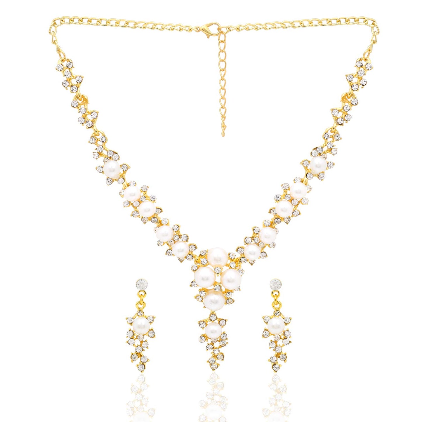 Yellow Chimes Stylish Pearl Jewelry - College Fashion