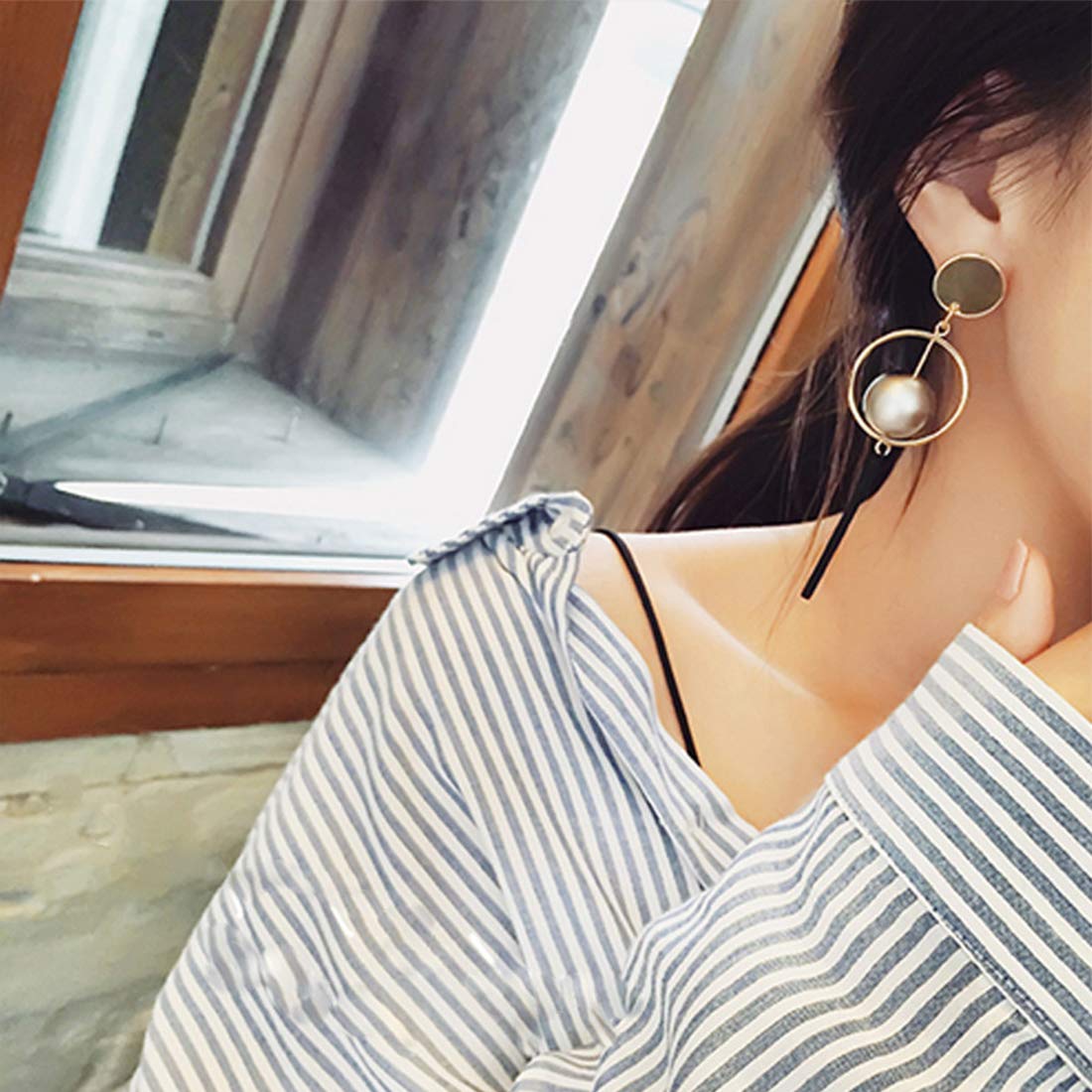 Yellow Chimes Dangle Earrings - Fashion Daily Accessories