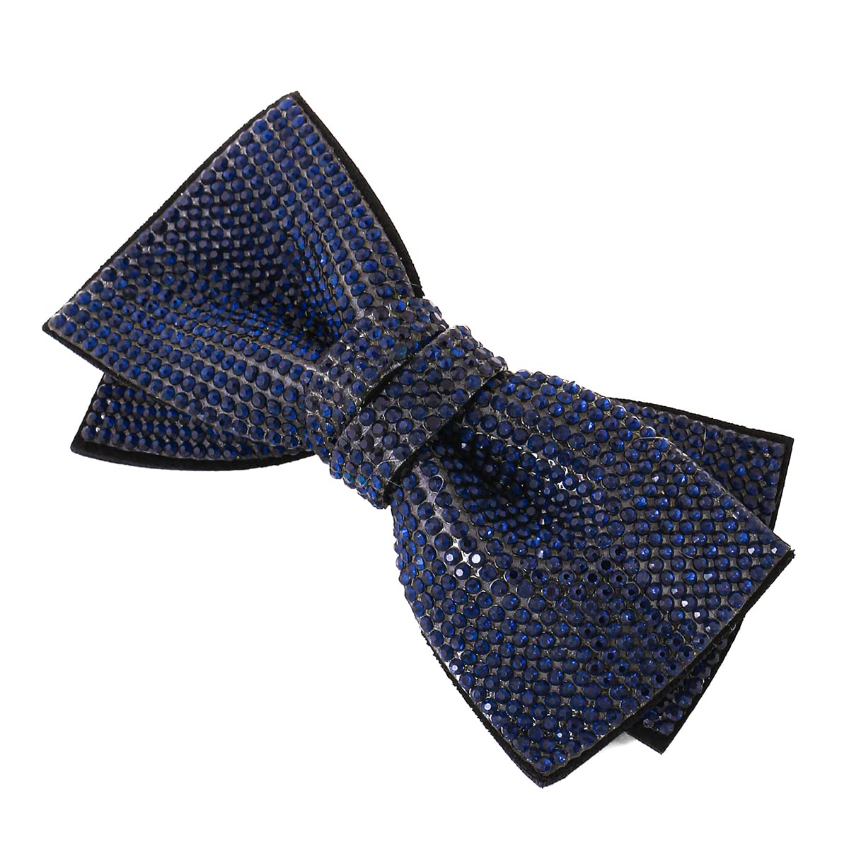 Yellow Chimes bow hair clip - gift for women and girls