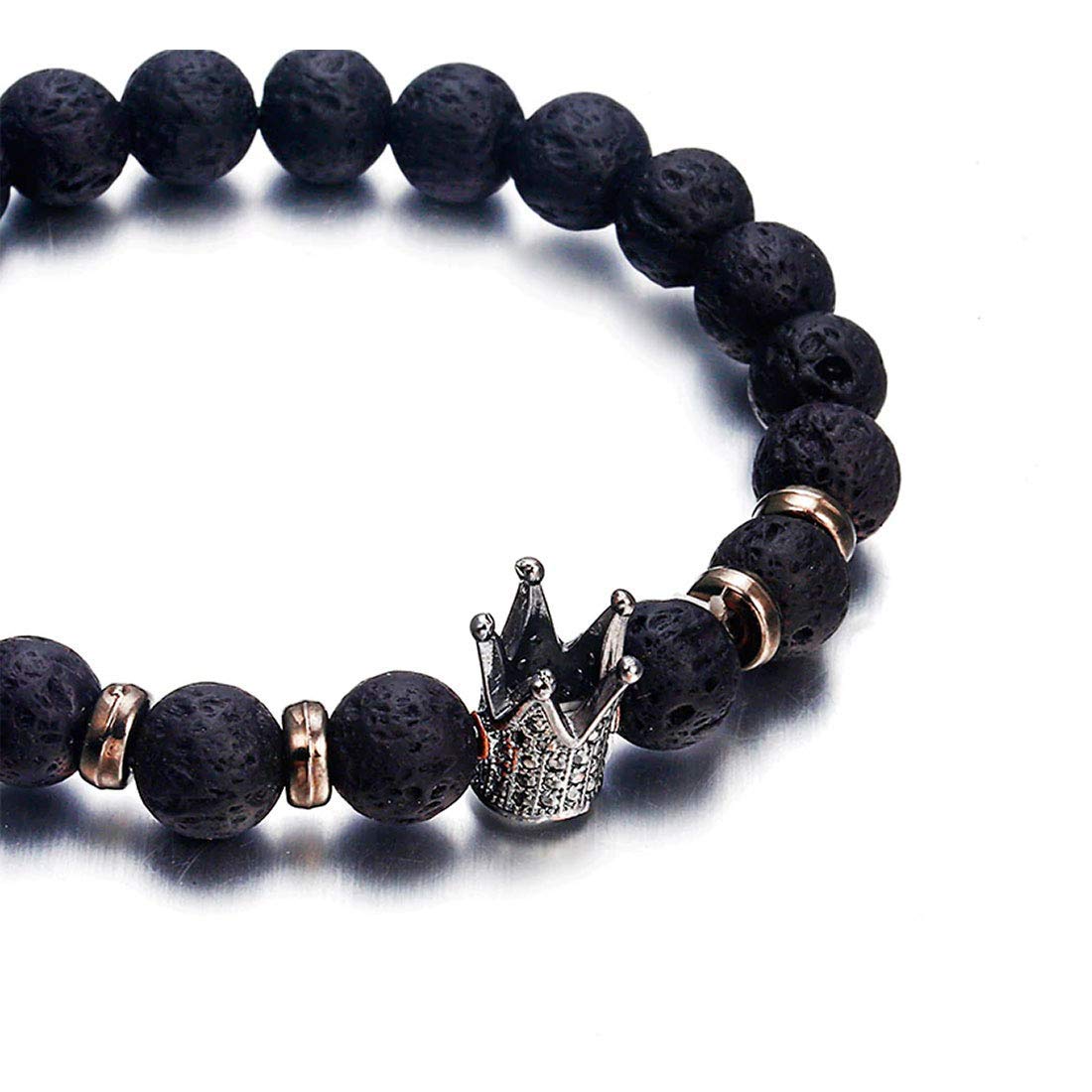 Yellow Chimes Crown Charm Bracelet - Fashion Accessories