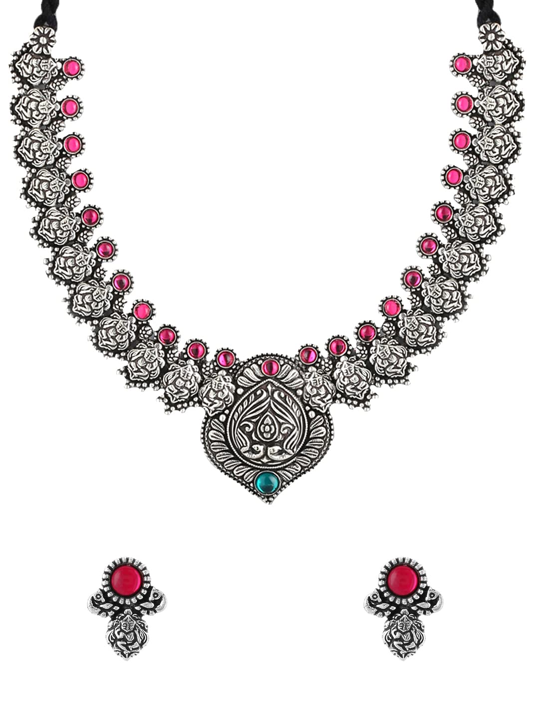 Yellow Chimes traditional choker necklace - enhance your attire
